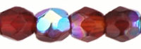 Czech Fire Polish 3mm-Ruby AB (image for) Czech Fire Polish 3mm-Ruby AB